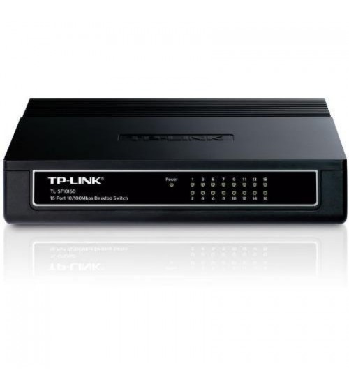 TP-Link - Switch HUB - 16 Port 10/100Mbps 